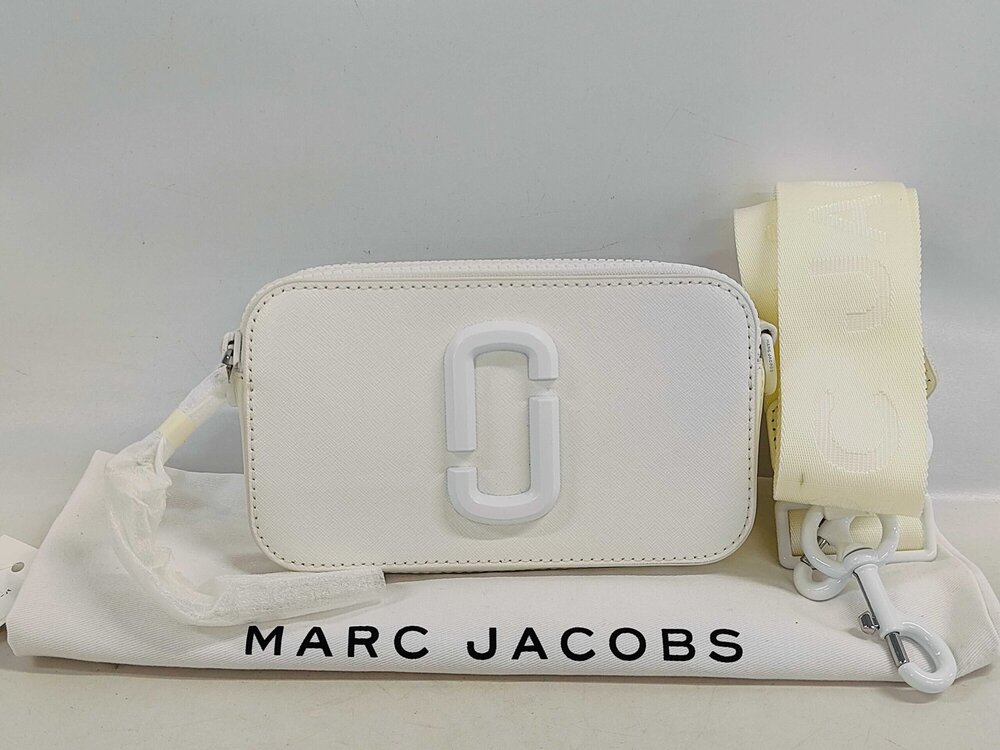 Marc Jacobs The Snapshot DTM Crossbody Camera Bag – Tonal White (NWOT)